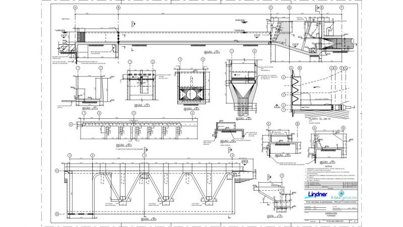 Projeto de construção de uma hidrelétrica